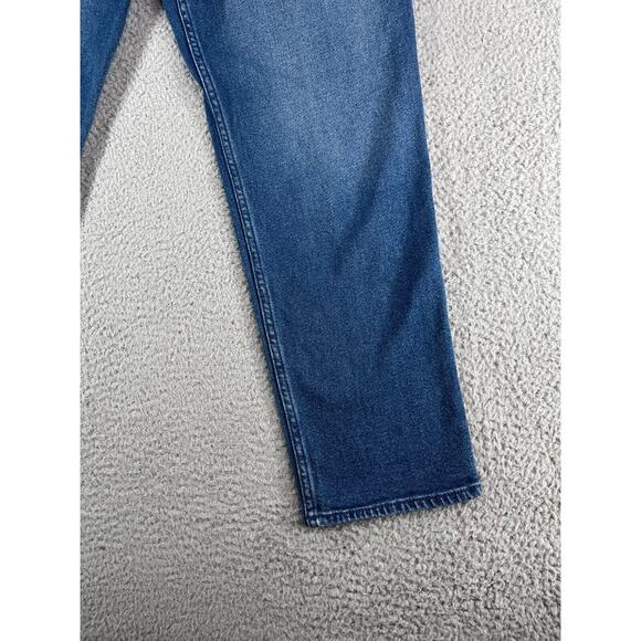 Hollister Jeans Womens 13R (31 x 27) Blue Denim Paperbag Ultra High Rise Mom - Picture 4 of 13